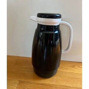 Vintage 1970's 32 oz Crown Corning Thermique Carafe Container Insulated
